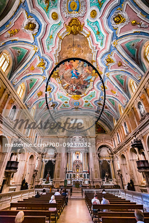 Church of Our Lady of Loreto (Igreja do Loreto), Lisbon, Portugal.