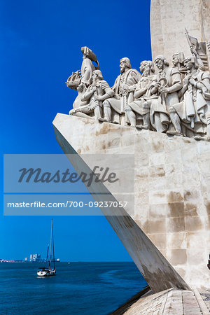 Monument to the Discoveries (Padrao dos Descobrimentos), Belem, Lisbon, Portugal.