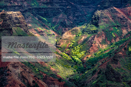 Waimea Canyon, Kauai, Hawaii, United States.