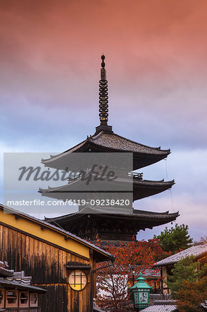 Yasaka Pagoda, Gion, Kyoto, Japan, Asia