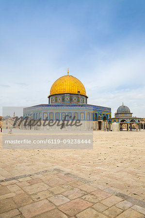 Dome of the Rock, Temple Mount, Old City, UNESCO World Heritage Site, Jerusalem, Israel, Middle East