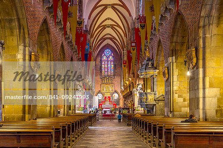 Interior, The Cathedral, Wroclaw, Poland, Europe