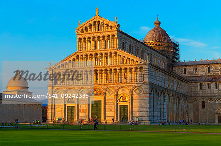 The Cathedral of Pisa, west facade, UNESCO World Heritage Site, Pisa, Tuscany, Italy, Europe The Cathedral of Pisa, west facade, UNESCO World Heritage Site, Pisa, Tuscany, Italy, Europe