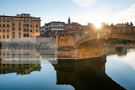 St. Trinity Bridge, Florence, Tuscany, Italy, Europe