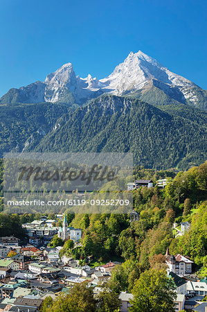 Watzmann mountain in Berchtesgaden, Germany, Europe