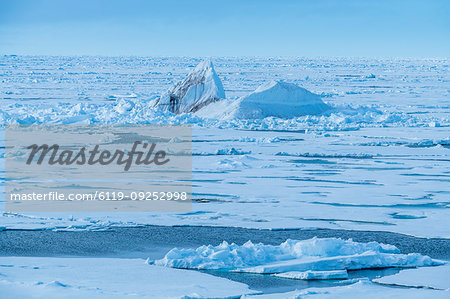 Ice bergs at North Pole, Arctic