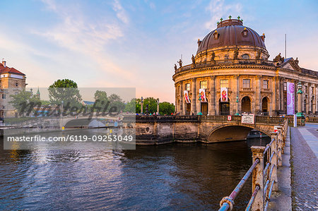 Bode Museum on the River Spree in Berlin, Germany, Europe