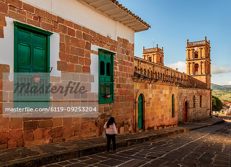 La Inmaculada Concepcion Cathedral, Barichara, Santander Department, Colombia, South America