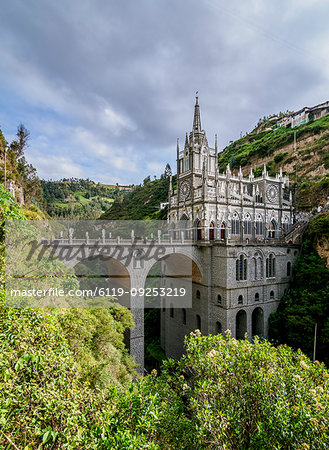 Las Lajas Sanctuary, Narino Departmant, Colombia, South America