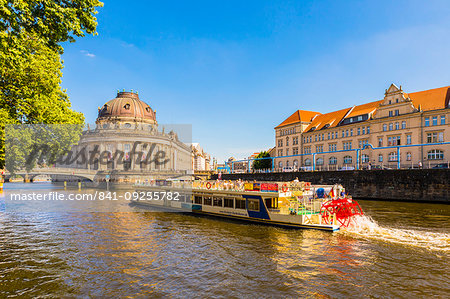 Bode Museum on the River Spree in Berlin, Germany, Europe