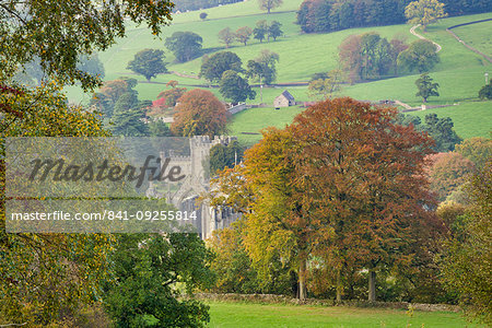 Bolton Abbey beside the River Wharfe, Wharfedale, The Yorkshire Dales National Park, England, United Kingdom, Europe