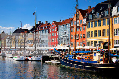 Nyhavn, Copenhagen, Denmark, Europe