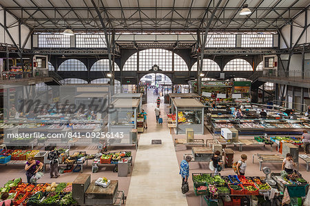 The covered market, Ancona, Marche, Italy, Europe