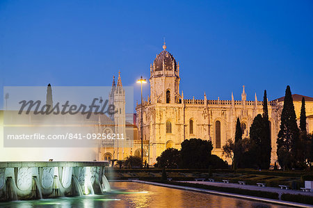 Jeronimos Monastery, UNESCO World Heritage Site, Belem, Lisbon, Portugal, Europe