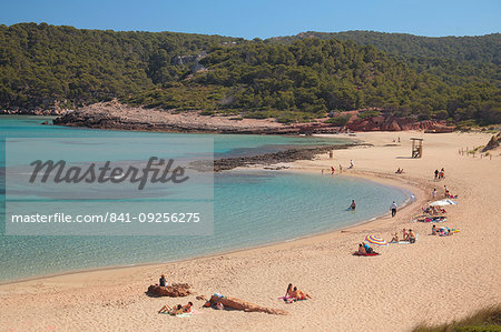 Agarianes beaches, Minorca, Balearic Islands, Spain, Mediterranean, Europe