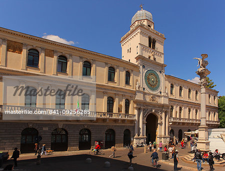 The Astronomical clock, Piazza dei Signori , Padua, Veneto, Italy, Europe