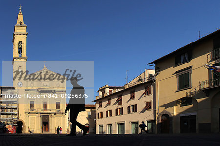 Piazza Varchi, Montevarchi, Tuscany, Italy, Europe