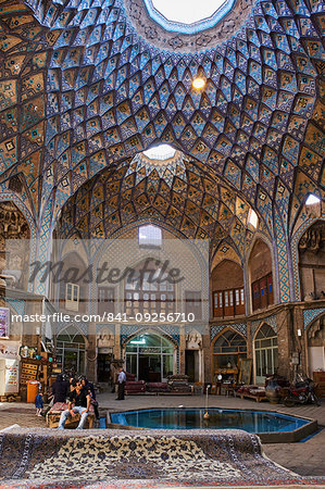 The Bazaar, Kashan city, Isfahan Province, Iran, Middle East