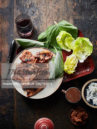 Daeji bulgogi (korean spicy pork)