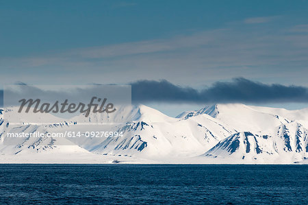 Monaco Glacier, Spitzbergen, Svalbard Islands, Norway