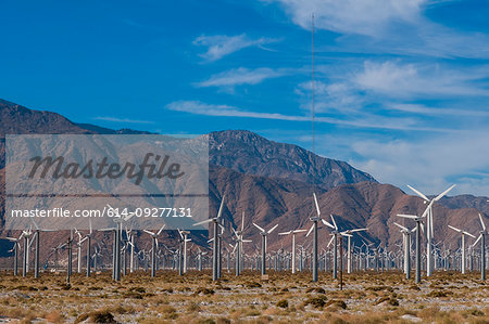 Wind Farm, Palm Springs, California, USA