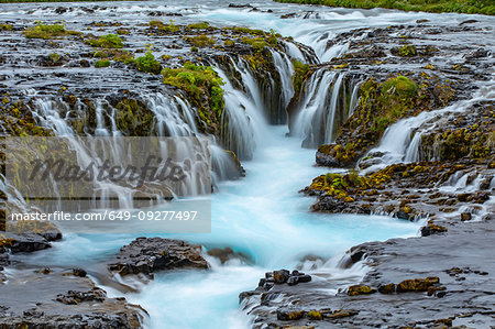 Brúarfoss waterfall, Iceland