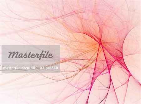 A computer generated abstract silky pink design