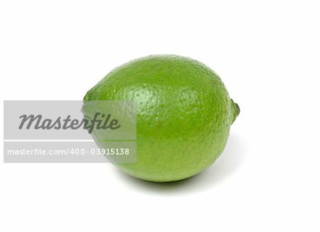Lime Isolated on White