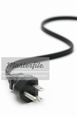 Power Plug - close up on power cord