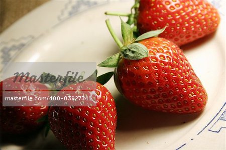 strawberries fruit