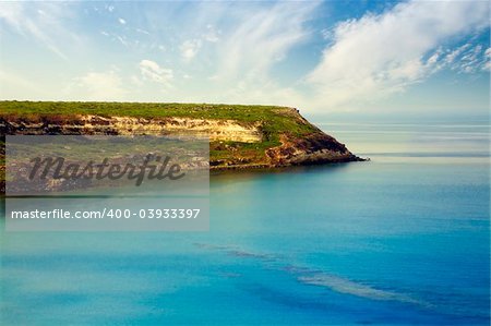 travel destination: view of a seacoast