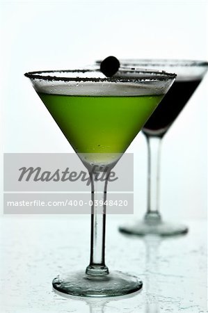 martini glass drinks