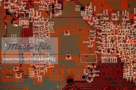 Composition on circuit board