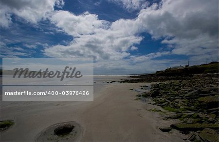 Scenic view of a beach in Southern Ireland