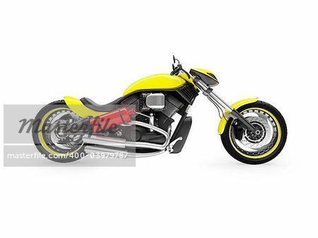 isolated moto on a white background