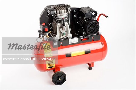 a small compressor for operating pneumatic tools