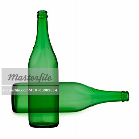 Bottle(s) isolated in a white background