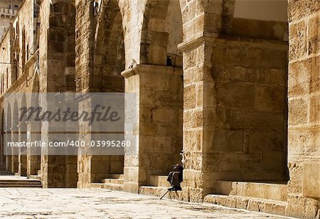 The muslim quarter of Jerusalem