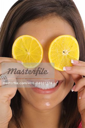 orange slice smile vertical