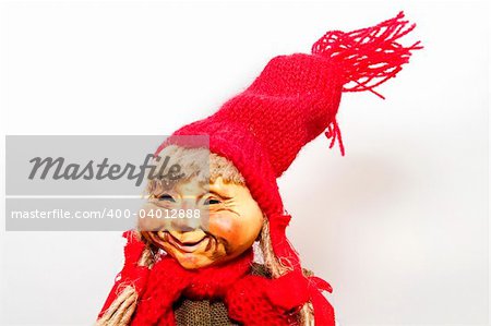 Little norwegian christmas dwarf figurine