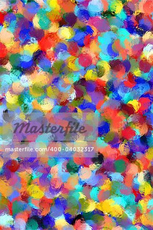 Colorful background in abstract painting style