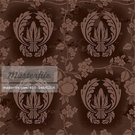 Floral pattern 03 - decorative floral pattern as vector illustration