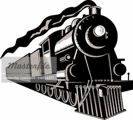 Vector art on rail transport