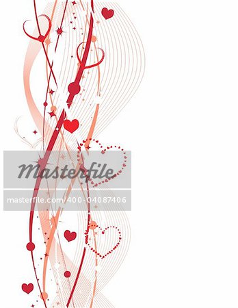 Valentine background for your design