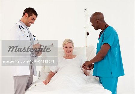 Team of Doctors with a Patient