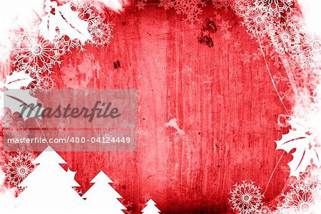 Christmas abstract Background frame