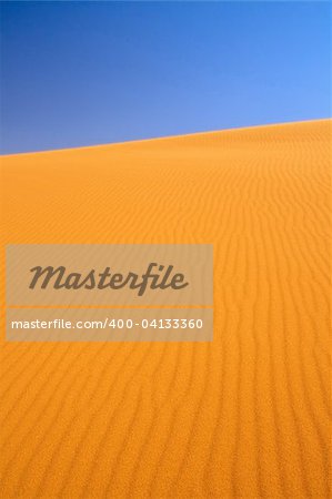 sand dunes, Erg Chebbi, Morocco, focus set in foreground, Shallow DOF