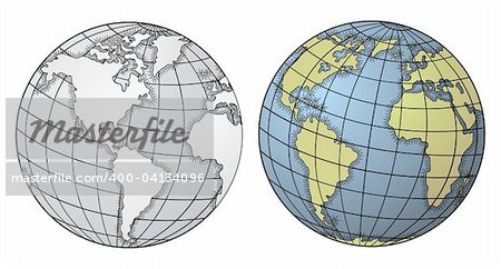 Globe vector