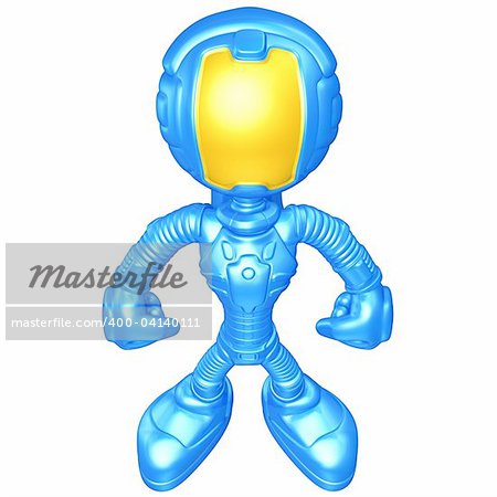 Astronaut Concept And Presentation Figure In 3D