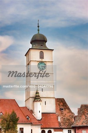 The Council tower in Sibiu city, Romania